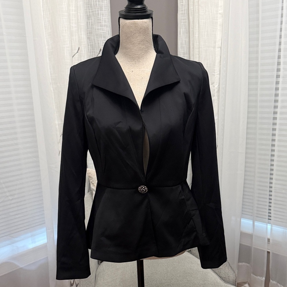 White House Black Market Elegant Black Suit Jacket